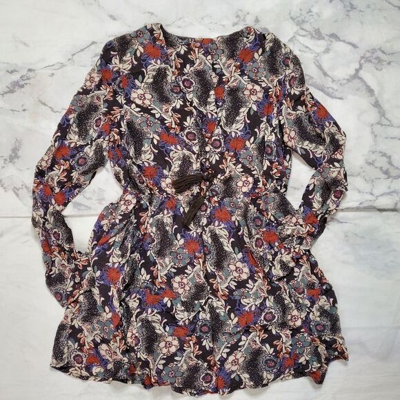 Free People Stealing Fire Mini Dress - Picture 1 of 6